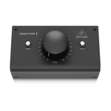 BEHRINGER MONITOR1 Premium Passive Stereo Monitor and Volume Controller for extremely precise level adjustments