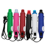 Mini 110V 220V Electric Heat Airsoft Gun Pistol Hot Air Station Gun Power High Temperature DIY Tool Blow Dryer EU US EN Plug
