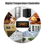 Durable Incubator Digital Switch Thermostat Microcomputer Practical Multi-functional Convenient Temperature Controller
