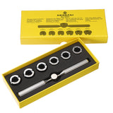Professional Watch Repair Tools Kit Wrench Grooved Chucks Watches Back Opener Back Remover for Rolex Tudor
