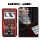 Multimeter Backlight Digital Multimeter Non Contact Stable LCD Display Measurment Tool ABS Battery Powered Smart Auto Range