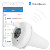 Bluetooth Swimming Pool Thermometer Inkbird IBS-P01B for Spa Bath Water Sauna Aquariums Fish Ponds Hot Spring Smart Home APP