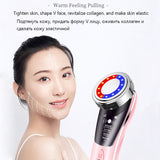 Electronic Skin Rejuvenation Beauty Face Massager Pores Cleaning Skin Care Tool Galvanic Ion +/- Machine Belleza Facial