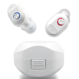 White/Skin/Black Skin One Pair Digital Hearing Aids Cycle Rechargeable with Charging Case Hearing Device Amplifier Automatic