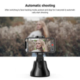 Auto Smart Shooting Selfie Stick 360° Object Tracking Holder All-in-one Rotation Face Tracking Camera Phone Holder