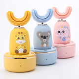 Household Baby Electric Toothbrush Disinfection Air-dried Voice Guide Brushing Children's Electric Toothbrush U-type Tooth Brush
