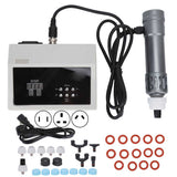 ED Shockwave Therapy Machine 9 Gears 11 Massage Heads Extracorporeal Treatment for Deep Massage 100‑240V Therapy Device Ebony
