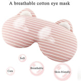 Heated Eye Mask Electric Heating Eye Pad with Heat &amp; Time Control Hot Compress For Puffy Eye Styes Blepharitis Sleeping Eye Mask