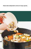 220V Home Electric Deep Frying Pan Non-stick Automatic Panceke Baking Pot Crepe Maker Household 2 Sides Heating