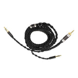 Headphone Cable 8 Core 2.5mm Balanced Plug to Dual 3.5mm Plug Silver Plated Earphone Cable Replacement for Sony MDR Z7 Z1R