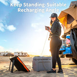 100W Outdoor USB Solar Panel Bag Portable Solar Power Recharger Mobilephone Recharging Tool Folding Removable Solar Panels