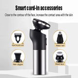 4 In 1 Wet Dry Use Multifunctional Hair Clipper Rechargeable Cordless Electric Hair Clipper Men's Shaver Trimmer