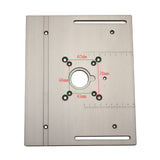 Router Table Insert Plate For Woodworking Benches Table Saw With Miter Gauge Guide Aluminium Profile Fence Sliding Brackets