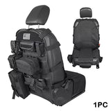 Universal Front Seat Cover Case Storage Bags Tactical Seat Cover For Jeep Wrangler CJ YJ LJ JK JL Storage Bags Molle Pal Po P9E0