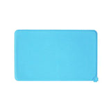 Waterproof Pet food Mat For Dog Cat Solid Color Silicone Pet Food Pad Pet Bowl Drinking Mat Dog Feeding Placemat Easy Washing