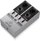 Behringer Ultra-DI DI20 multi-purpose direct injection box/Splitter Provides impedance and Signal matching function