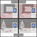 Handheld Laser Distance Meter Laser Digital Tape Rangefinder Infrared Range Finder Measuring Meter Laser Tape Measure Rangefinde