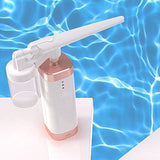 Handheld Air Compressor Airbrush Spray Air Brush Moisturizing Oxygen Injector Skin Care Spray Air Brush Set Tools,White