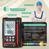 ANENG Q60S Digital Multimeter Voice Control TRMS 6000 Counts Ohm Volt Amp Tester for Measuring Voltage Current Resistance