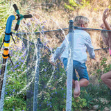 1Pc Outdoor Trampoline Water Sprinkler Funny Trampoline