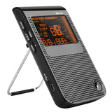 Lekato WMT-248 3 in 1 Guitar Tuner Metronome Tone Generator Metronome Tuner Tone Generator Digital Tuner Guitar Clip LED Display