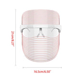 Rechargeable LED Photon Light Therapy Machine Three-color Facial Mask Whitening Skin Rejuvenation Instrument