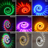 Led Wandlamp 3W Rgb Draadloze Aluminium Sconce Creative Wandlampen Voor Thuis Trap Badkamer Slaapkamer Indoor Verlichting Decor