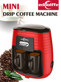 EU And UK Plug Household Double Cup Dripping American Coffee Machine Spot Steam Tea Drinking Machine Tea Maker