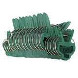80pcs/pack Tomatoes Plants Clip Stem Support Reusable Climbing Gardening Tool Vegetables Vines Clamps Orchid Gripper Flower