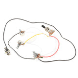 Electric Guitar Wiring Harness Kit 3 Way Toggle Switch 2 Volume 1   500K