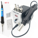 New Type Hot Air Gun 858D Desoldering Reflow Soldering SMD110V/220V 700W For Welding Repair Tools