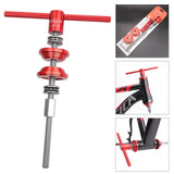 Bicycle Headset BB Bottom Bracket Press Installation Tools Bike Double-Side Press-In Long Service Life Repair 225mm Lengthened
