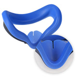 GOMRVR Oculus Quest 2 Protective Case Silicone VR Eye Mask Skin-friendly Anti-slip Light Leakage Protection Sleeve