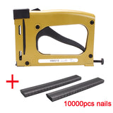 HM515 Manual Staple Gun Manual Stapler Manual Nailer frame tacker For Cross Stitch Frame Backboard Fixed Nail Nail Gun