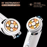 RF Instrument Radio Frequency EMS Microcurrent Eye Care Anti Aging Wrinkle Removal Skin Tightening Lifting Face LED Massager