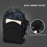 Fishing Tackle Backpack Storage Bag Outdoor Shoulder Backpack Water-Resistant Fishing Gear Bag Cross Body Sling Bag fishing bag