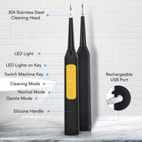 Portable Ultrasonic Sonic Electric Dental Scaler Tooth Calculus Remover USB Charge Clean Tartar Tool Whiten Teeth Household