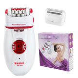 Original washable women epilator electric female facial body hair removal rechargeable leg bikini lady shaver callus remover