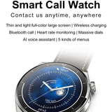 HK46 Smart Watch Bluetooth Call AI Voice Assistant NFC Music Control Wireless Charging Heart Rate Monitoring Sport Smartwatch