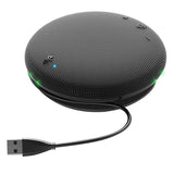 Bluetooth Conference Speaker With Microphone 360° Voice Pickup &amp; Noise Canceling Conference Omnidirectional Microphone