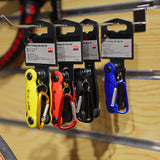 8 in 1 Multifunctional Bicycle Tire Repair Tools Kit Folding Multitool with Screwdriver Hexagon Wrench Riding Cycling Equipment
