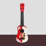Children's simulation guitar toy boys and girls ukulele enlightenment musical instrument skin-friendly material to send strings