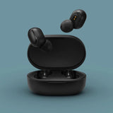 Black For Xiaomi Redmi Airdots 2/Xiaomi Airdots S TWS Wireless Earphone Bluetooth-Compatible AI Control Gaming Headset With Mic