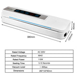 36 Month Warranty  Food Vacuum  Automatic Commercial Household Sealer Packaging Machine 10 Bags  Cutter Free