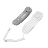 Mini Telephone Home Landline Phone Wall Mounted Telephone Desktop Corded Fixed Phone for Home Office Hotel Business mini phone
