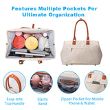 Mommy Bag Large Capacity Baby Diaper Bags Multifunction Mom Shoulder Handbag Maternity Hospital Carrying Bag Baby Care Nappy