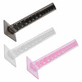 Acrylic Pen Display Stand Flexible Keep Tidy Multifunctional Eyebrow Pen Stand for Home Office Manicure Machine Accessories