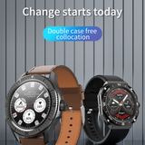 SK22 Smart Watch Men Bluetooth Call AI Voice Assistant Heart Rate Blood Pressure Monitoring Wireless Charging Fitness Sport