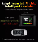 Universal HUD P10 OBD2 Smart Digital Meter Head Up Display overspeed alarm engine fault code Car Navigator for Car Safely
