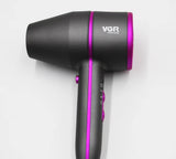 Salon/home Professional hair dryer blow hot cold air speed adjust with two Nozzles Hair Styling Tool 220-240v Voltage EU plug